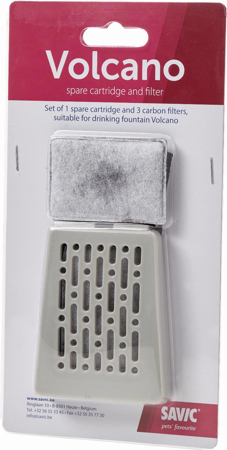 Savic Volcano Replacement Filter - Grey 7x8,5 cm