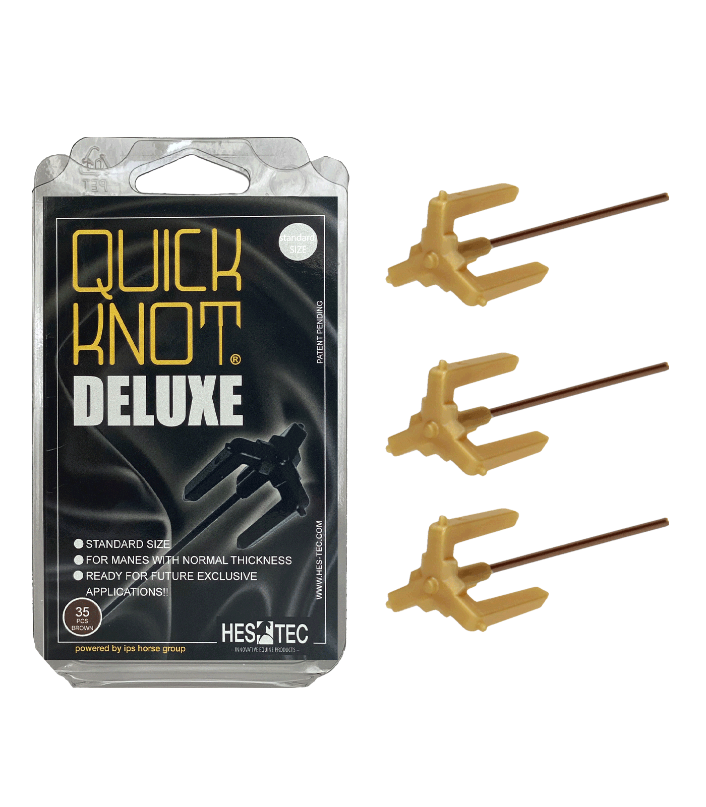 Waldhausen Quick Knot Deluxe Plaiting Aid, standard brown
