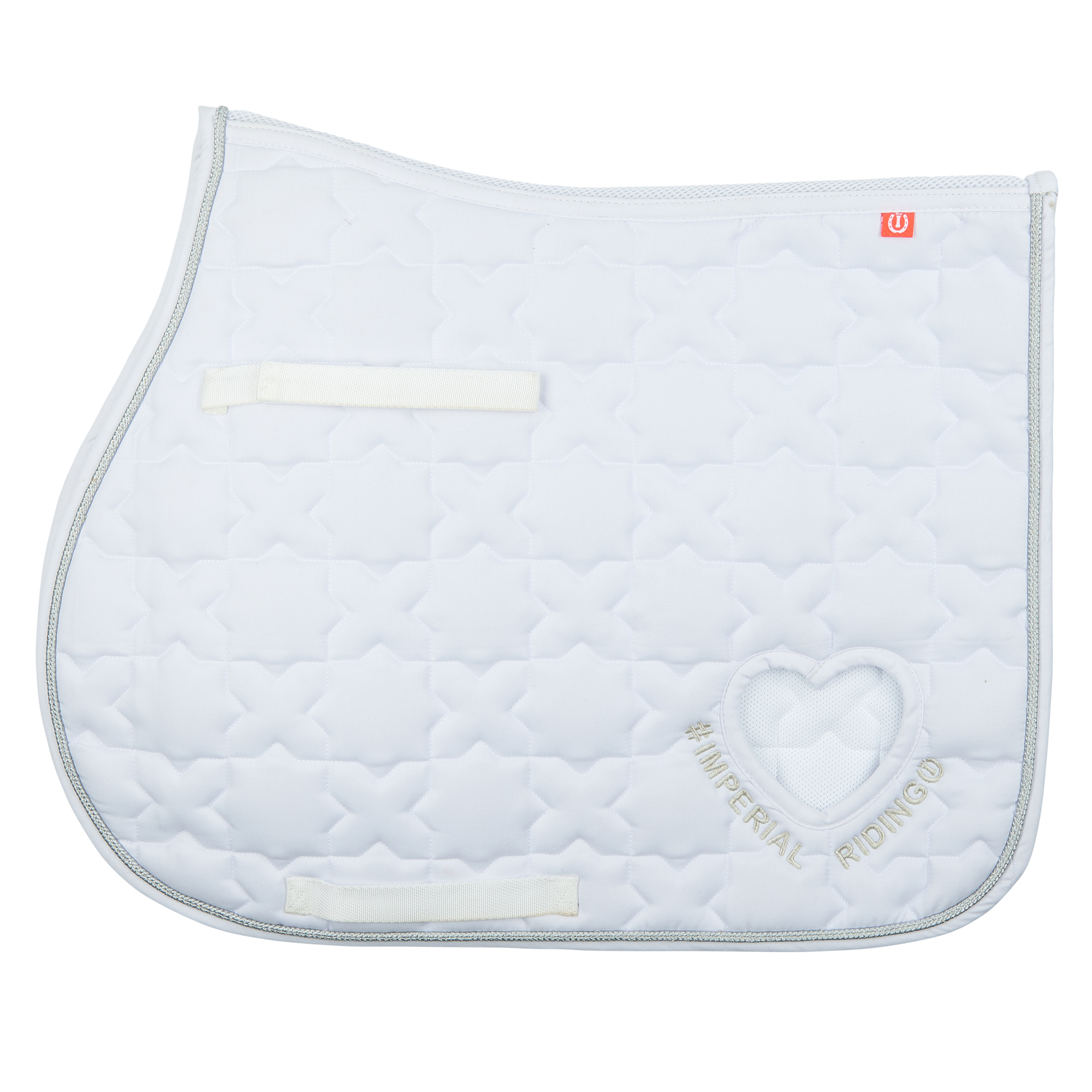 Imperial Riding Schabrak Symbol GP White - 2