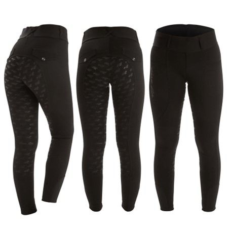 Horse Life Breggings ReLove Full Grip Breeches Junior - Black, 134 - only this copy