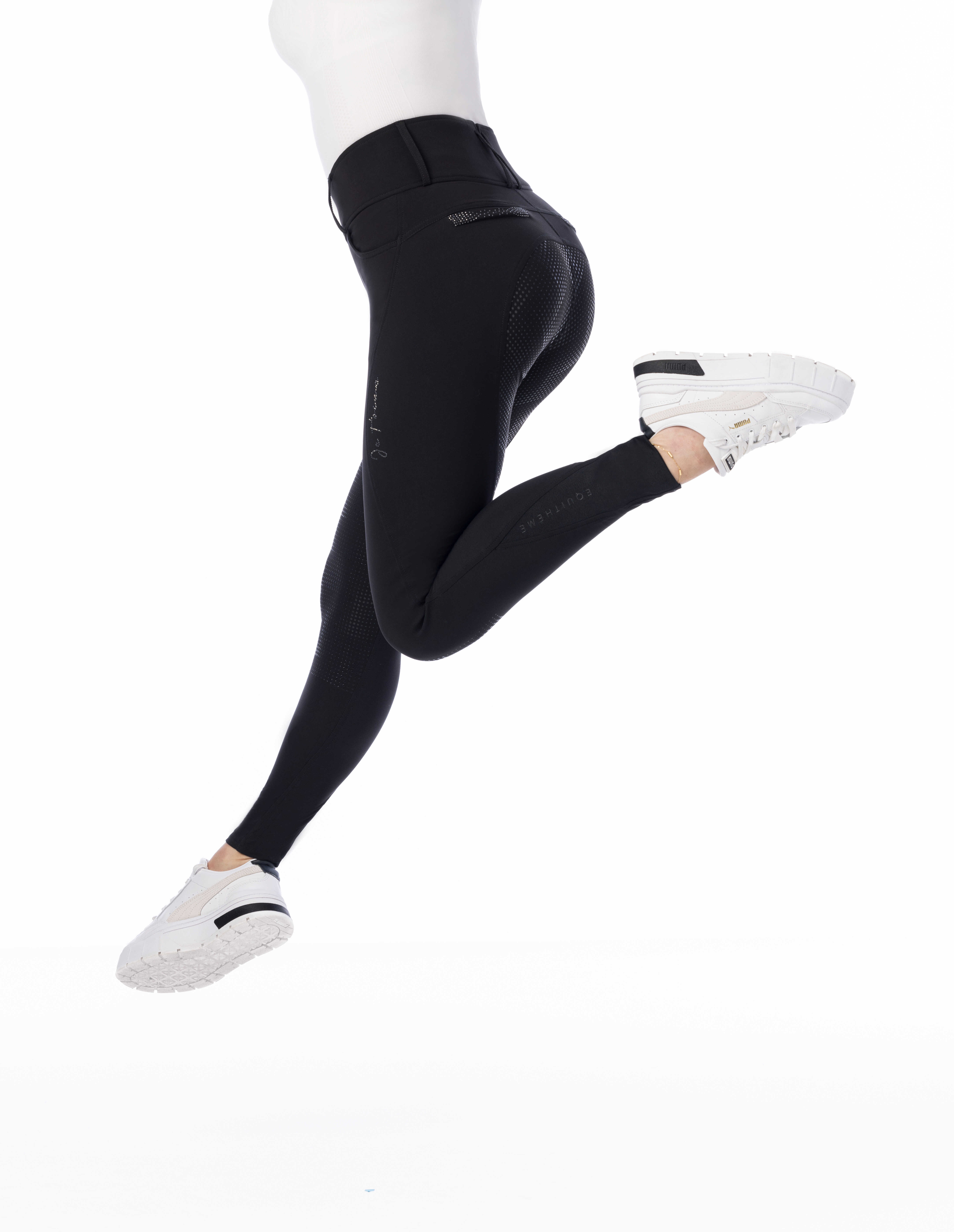 Equitheme Queen Riding Breeches Black - 5