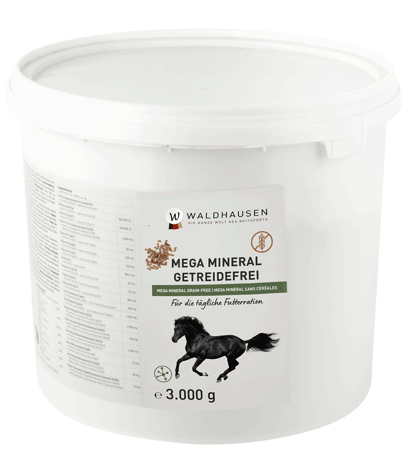 Mega Mineral spannmålsfria pellets, 3 kg