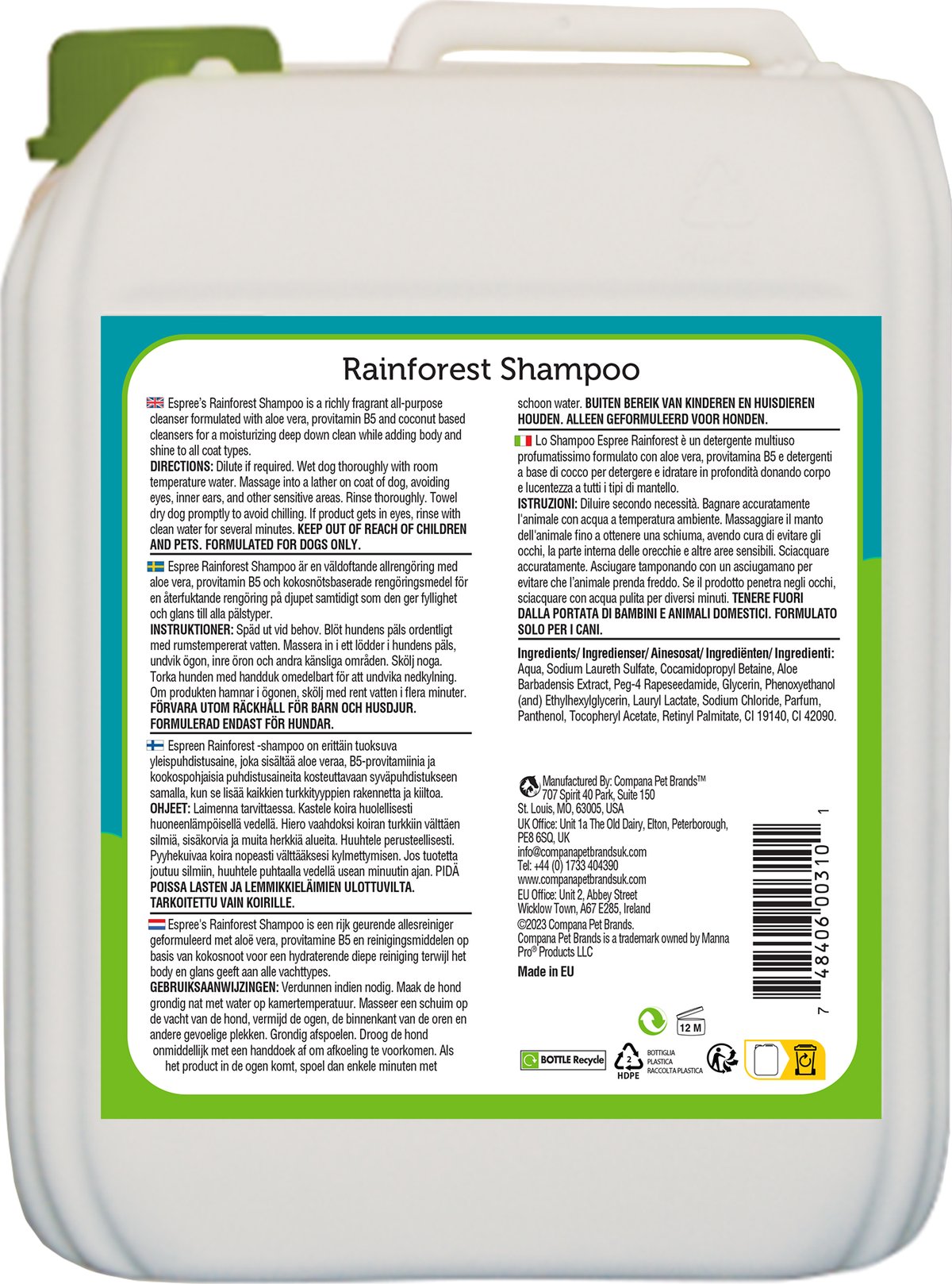 Espree Rainforest Shampoo - 3
