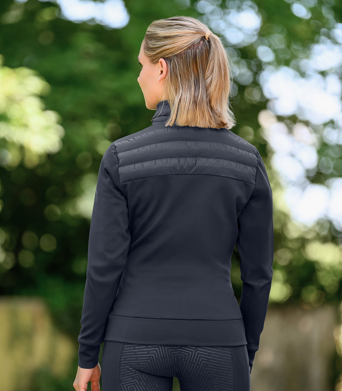 ELT Sydney hybrid quiltad jacka - mörkblå - 4