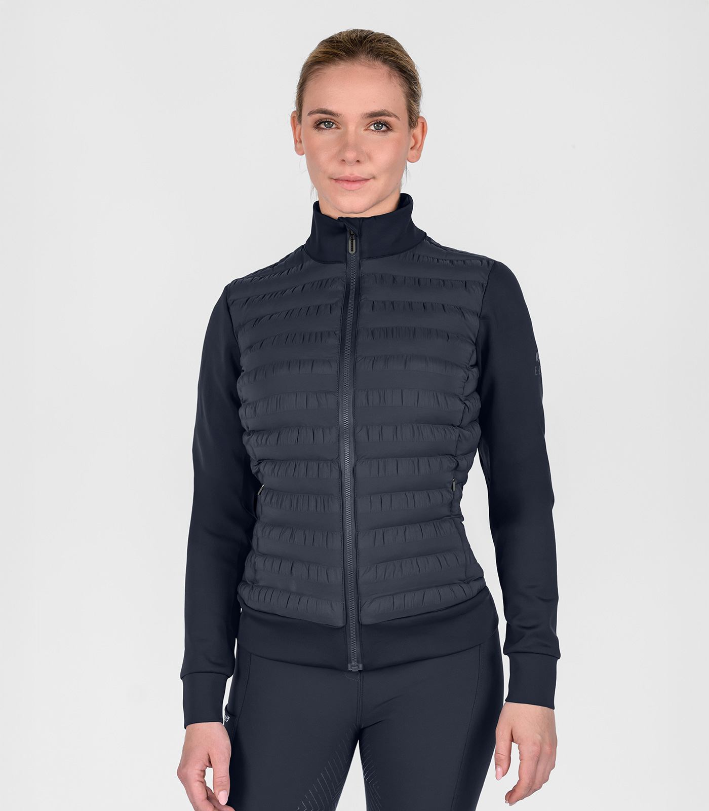 ELT Sydney hybrid quiltad jacka - mörkblå
