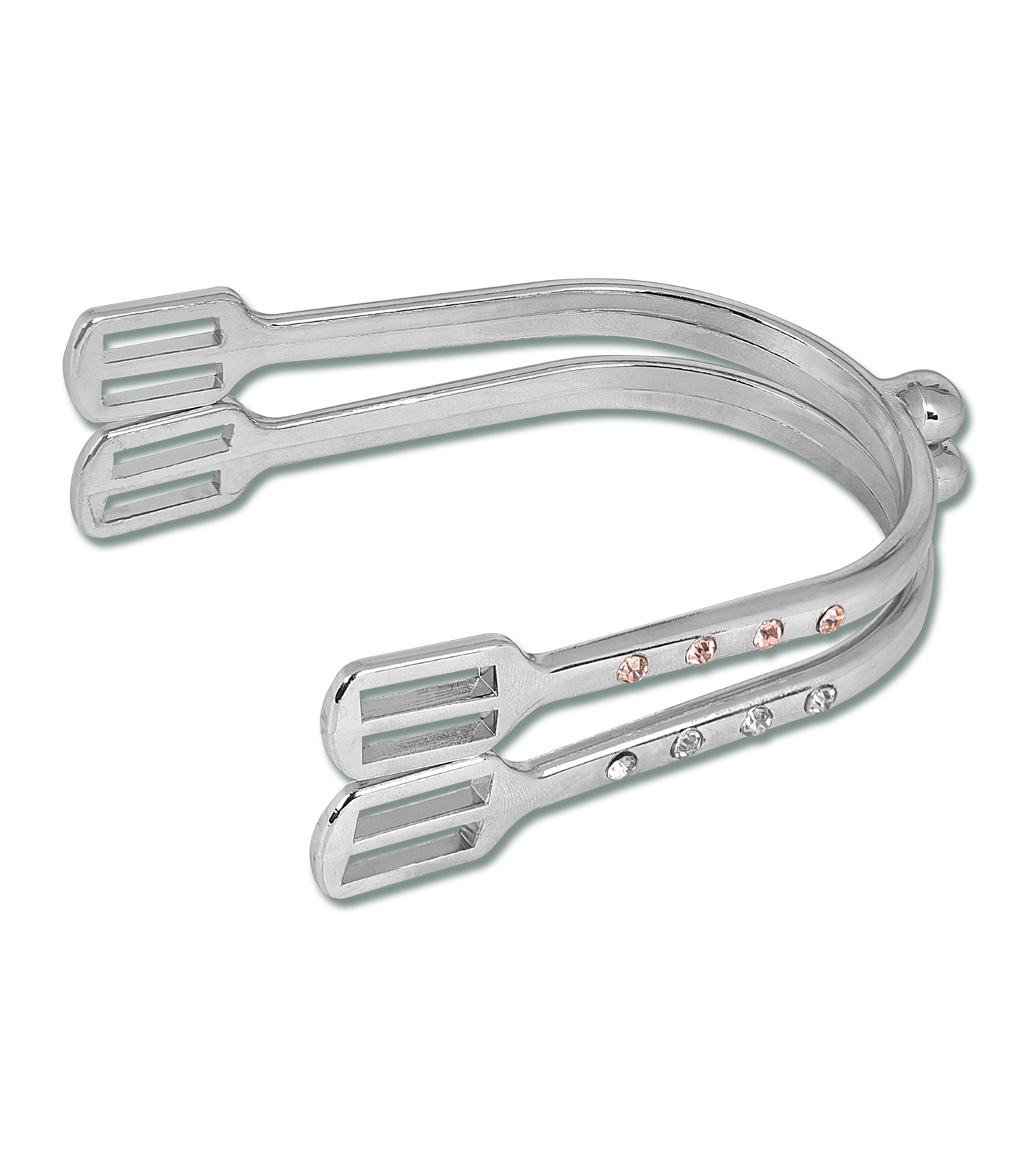 Waldhausen Crystal Set med Sporrar, Dam vit (10 mm)