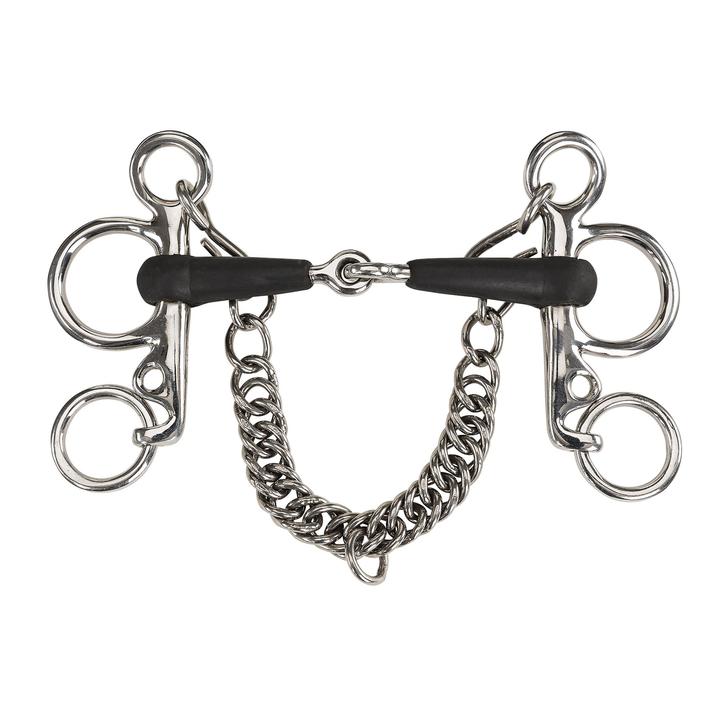 Källquist Equestrian Single Jointed Pelham Bit Rubber, 15 mm