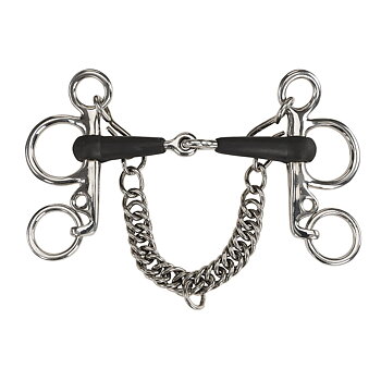 Källquist Equestrian Single Jointed Pelham Bit Rubber, 15 mm