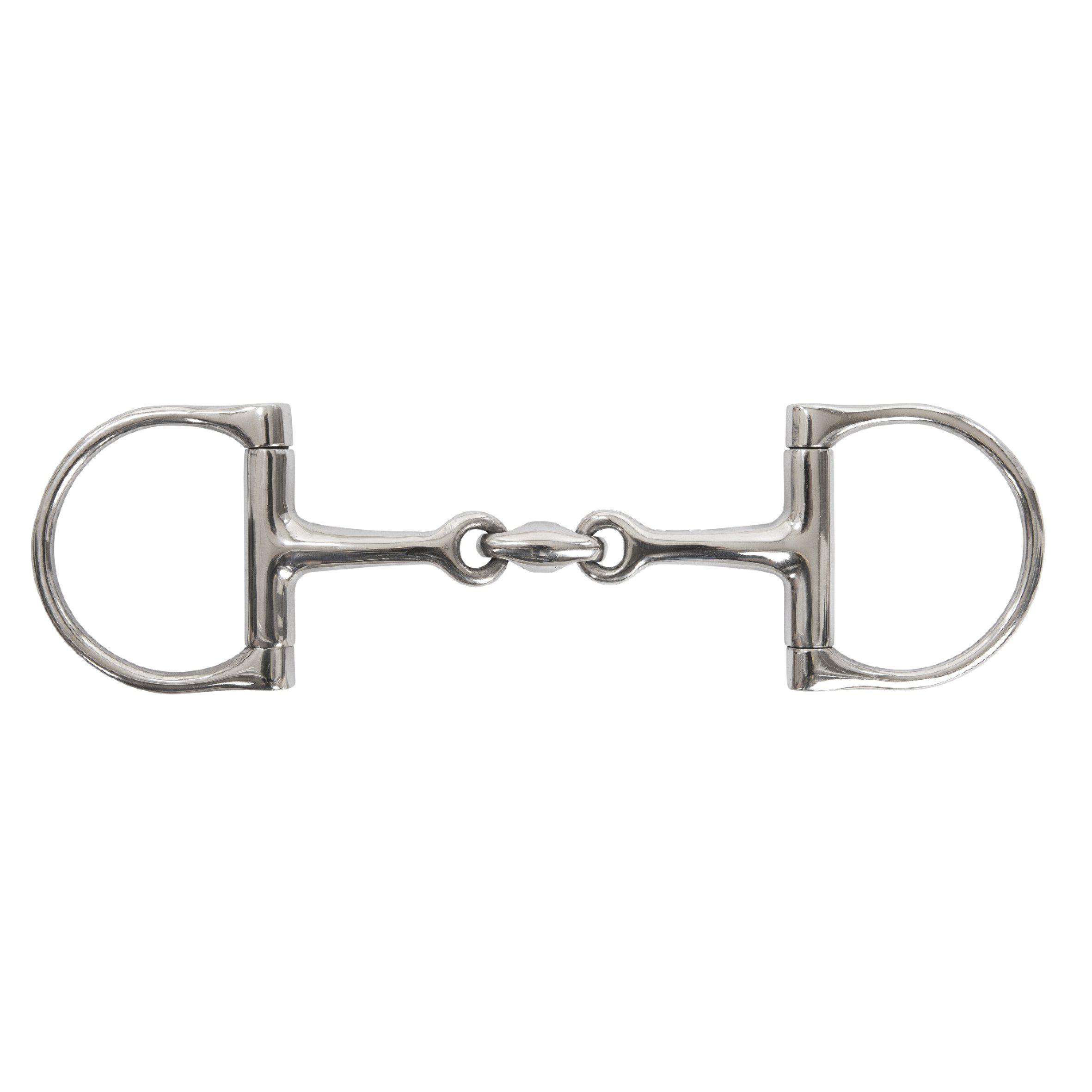 Lippo doppelt gebrochenes D-Ring-Trensengebiss, 12 mm