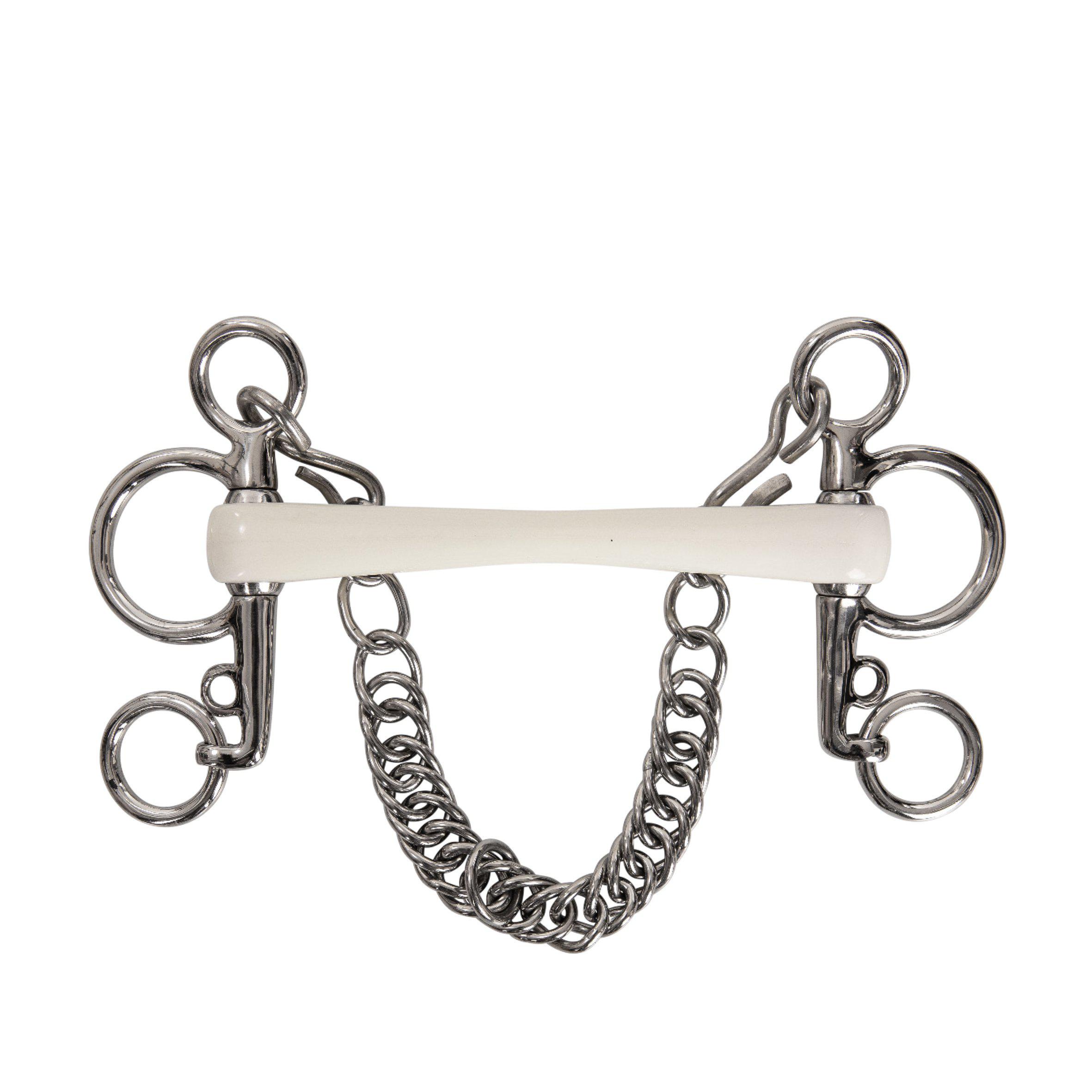 Lippo Flexibles PU Komfort Baby Pelham Gebiss, 12/18 mm