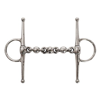 Lippo Waterford Eggbutt Bit Full Cheek, 18 mm