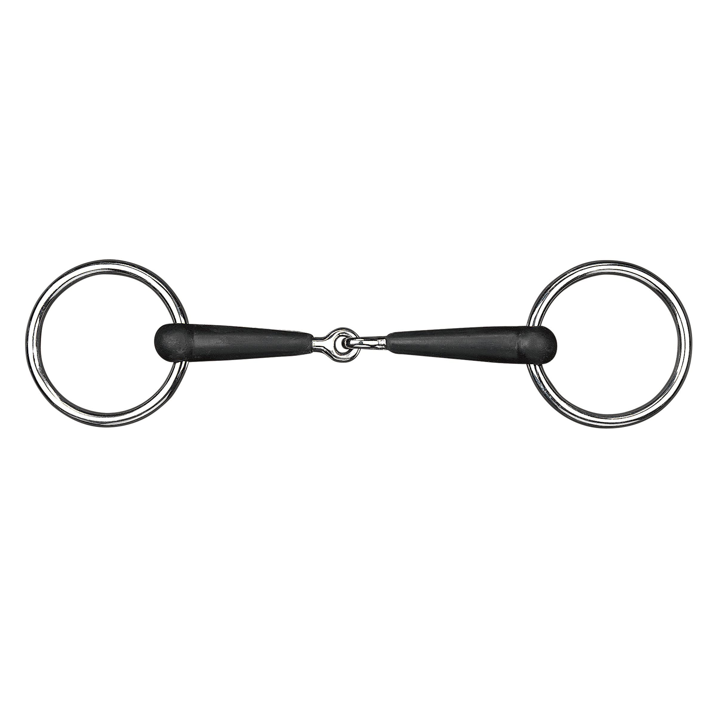 Källquist Equestrian Einfach gebrochenes Gummigebiss, 14 mm