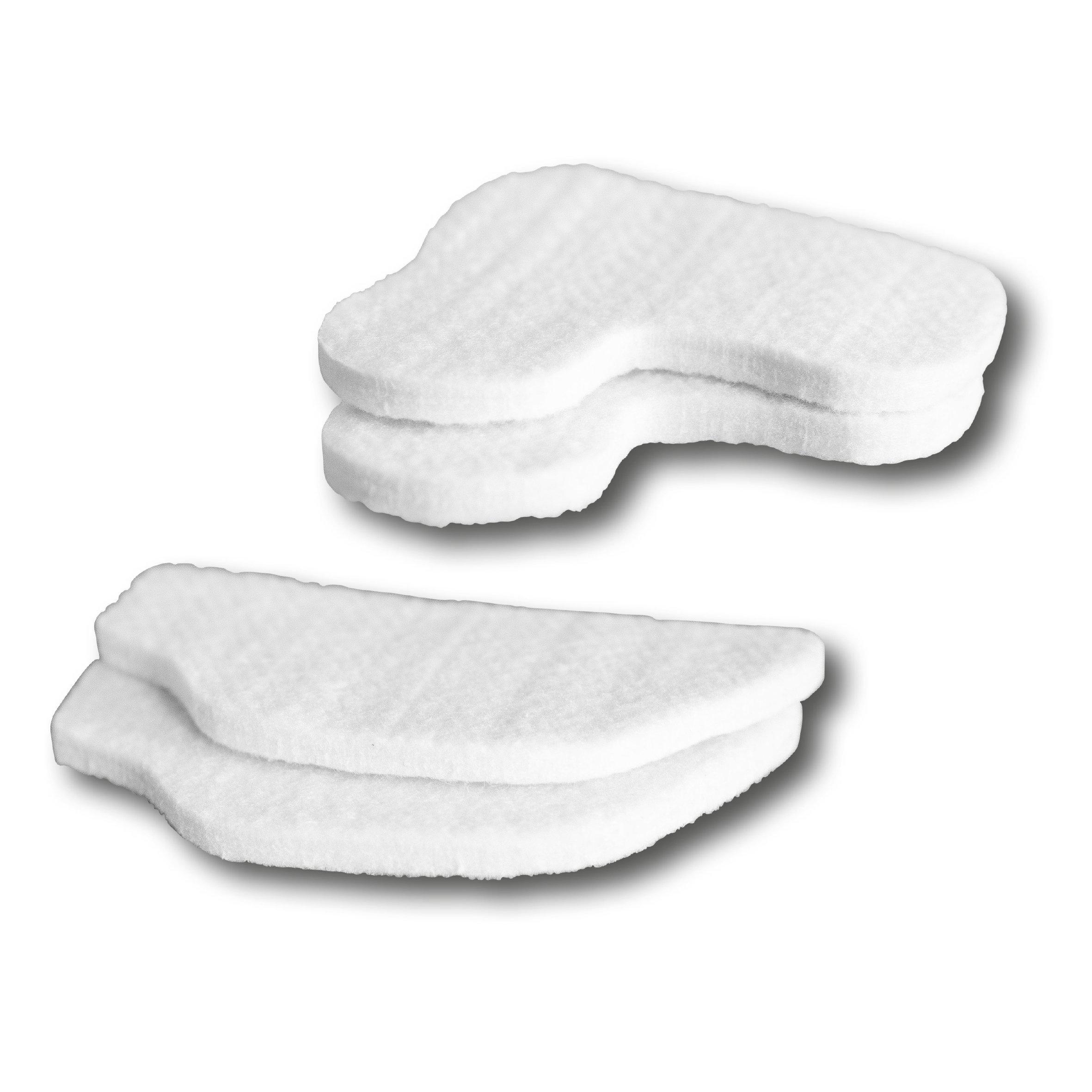 Källquist Equestrian Filz-Sattelkissen, 4er-Pack - Weiß