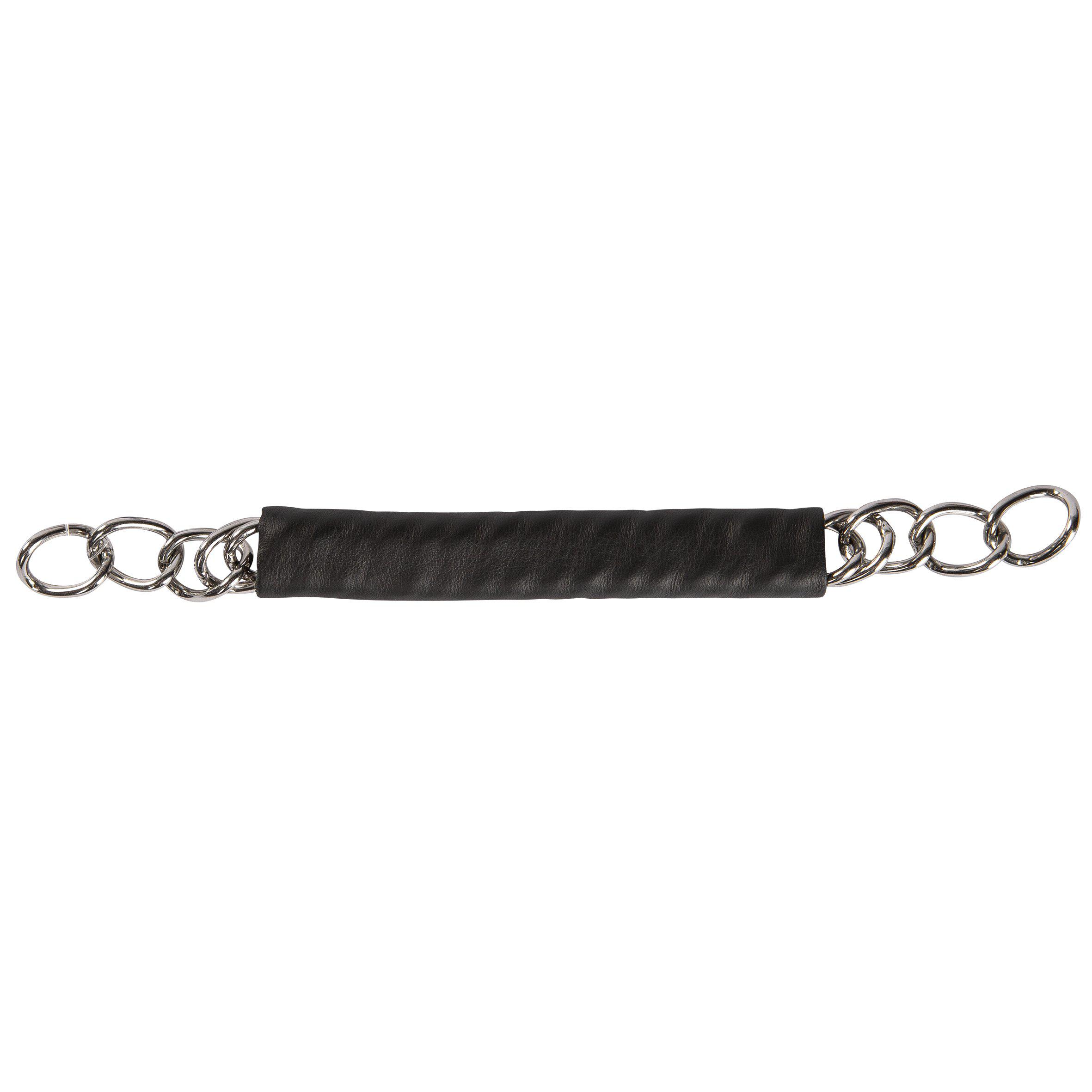 Metalac Kinnkette mit Tunnel - Schwarz