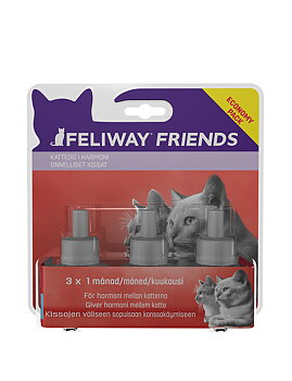 Feliway Friends Vaihtopullo 3x48ml