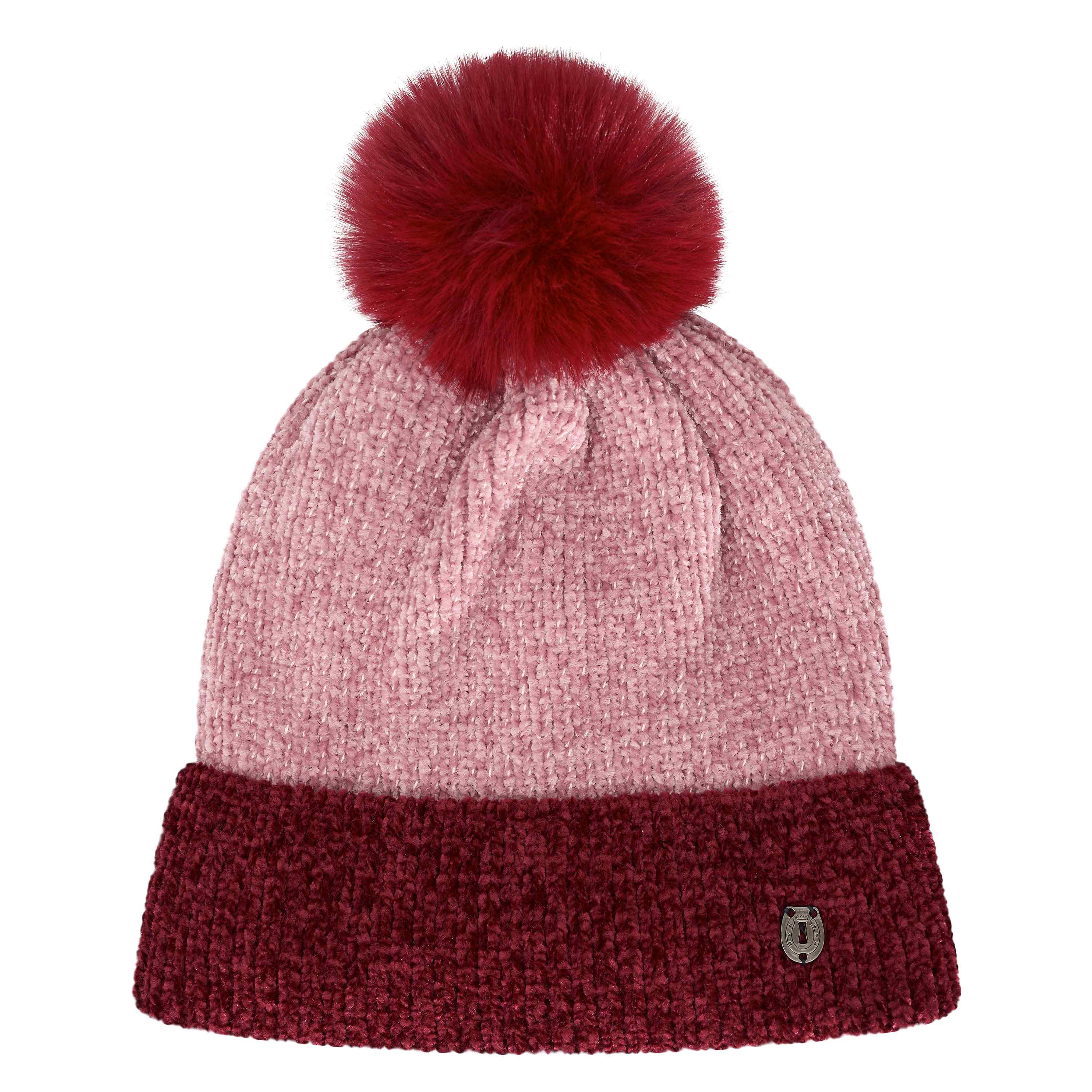 Imperial Riding Beanie Frosty Fuzz Dark Rosy