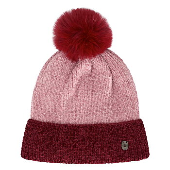 Imperial Riding Beanie Frosty Fuzz Dark Rosy