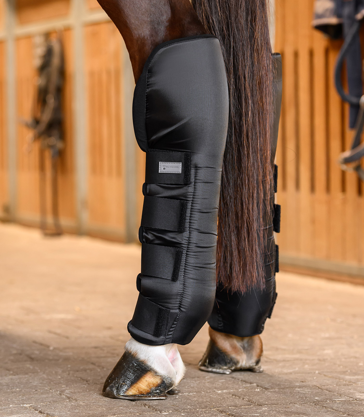 Waldhausen Stable boots with joint support, rear - black - 6