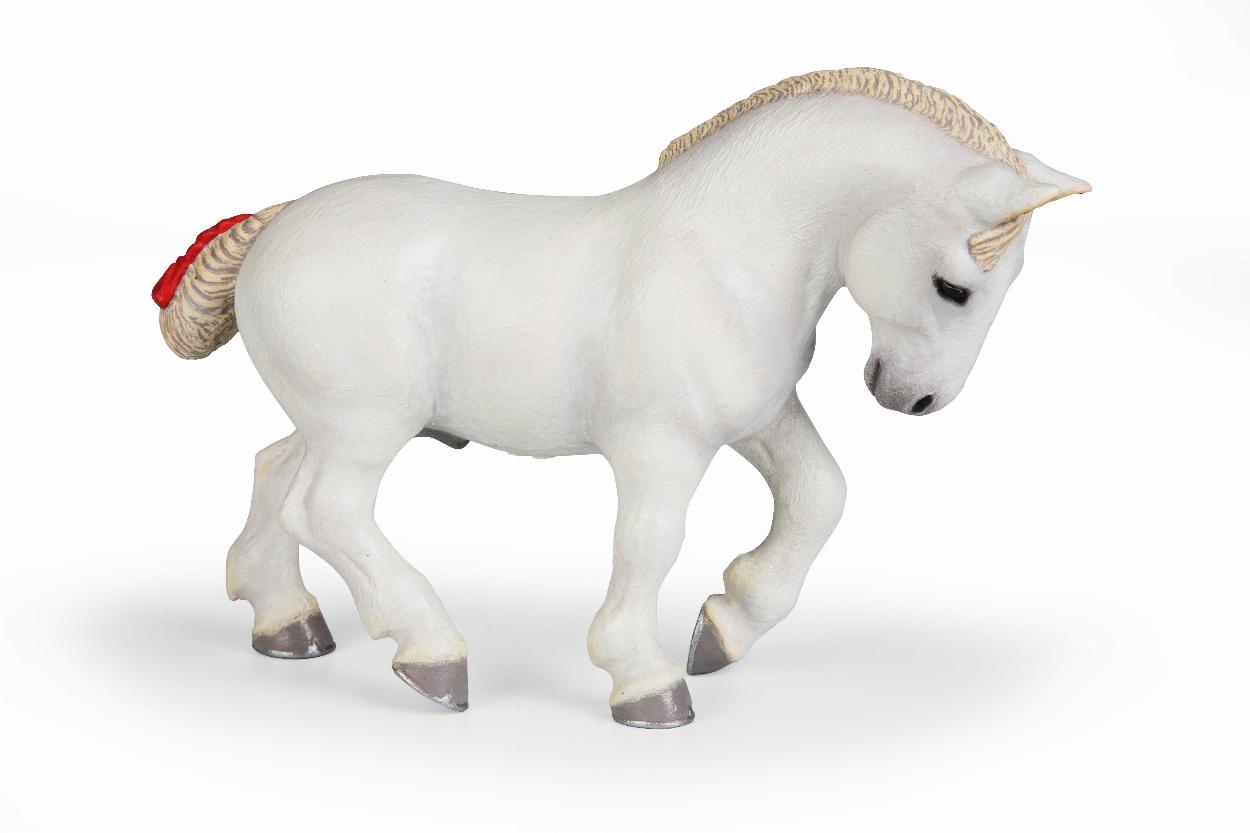Papo Toy Grey Percheron