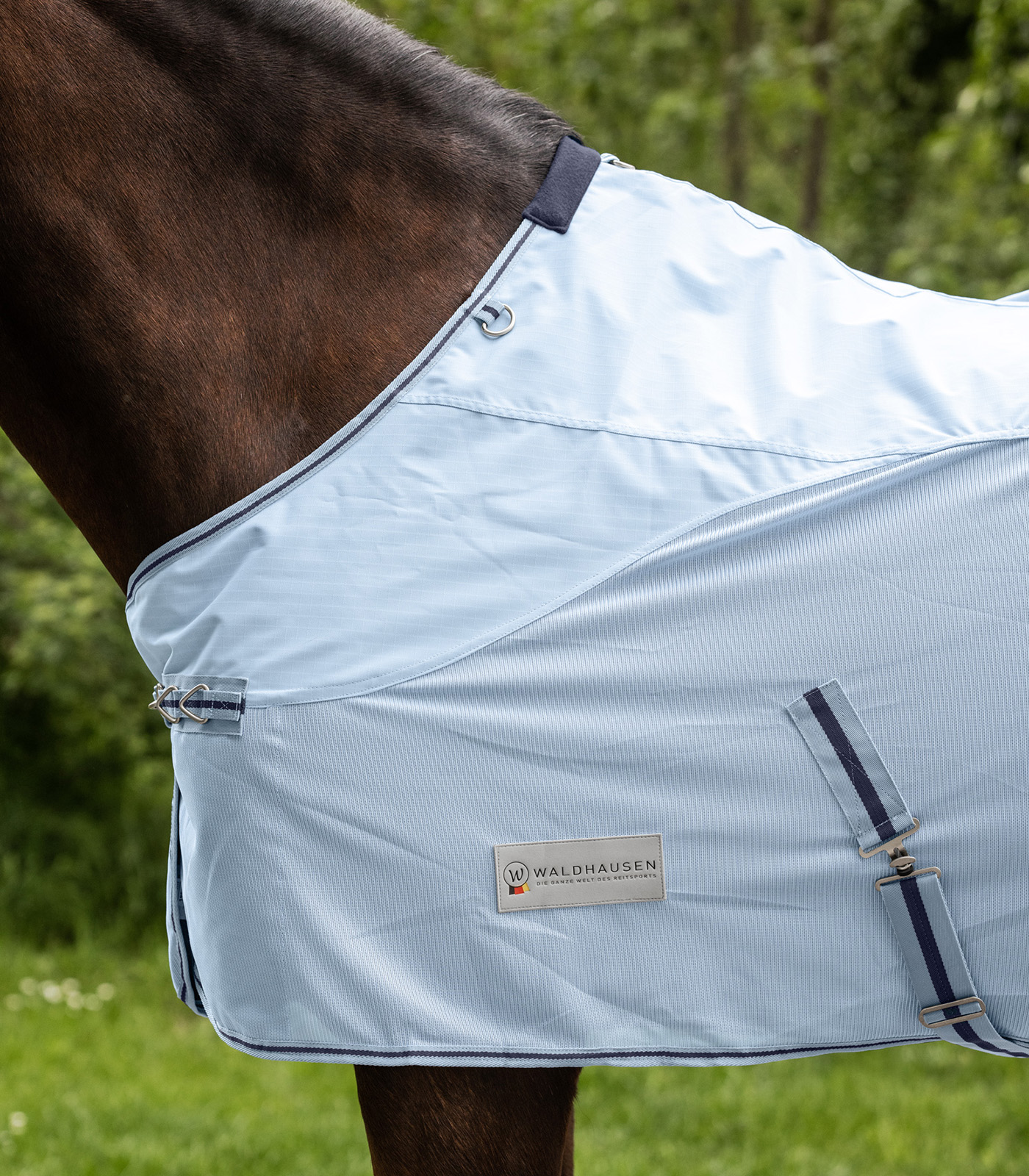 Waldhausen PROTECT Rain-Flysheet light blue/night blue - 2