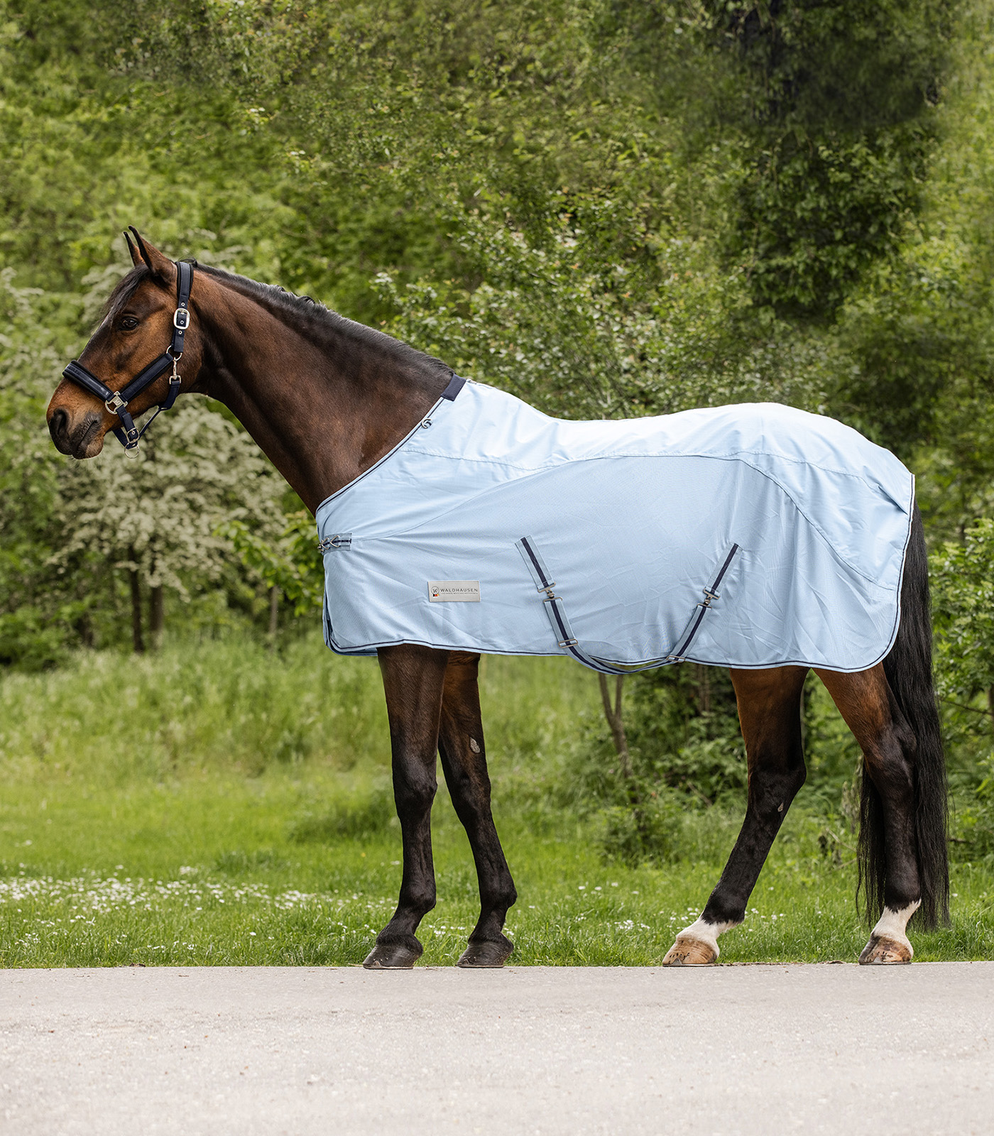 Waldhausen PROTECT Rain-Flysheet light blue/night blue
