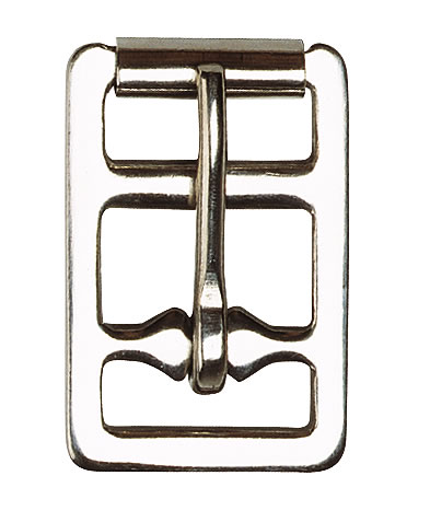 Sadelgjordsspänne Med Rullning I Rostfritt Stål