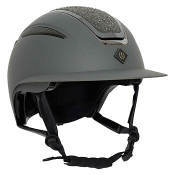 Imperial Riding Ridhjälm Olania Deluxe big visor Grå