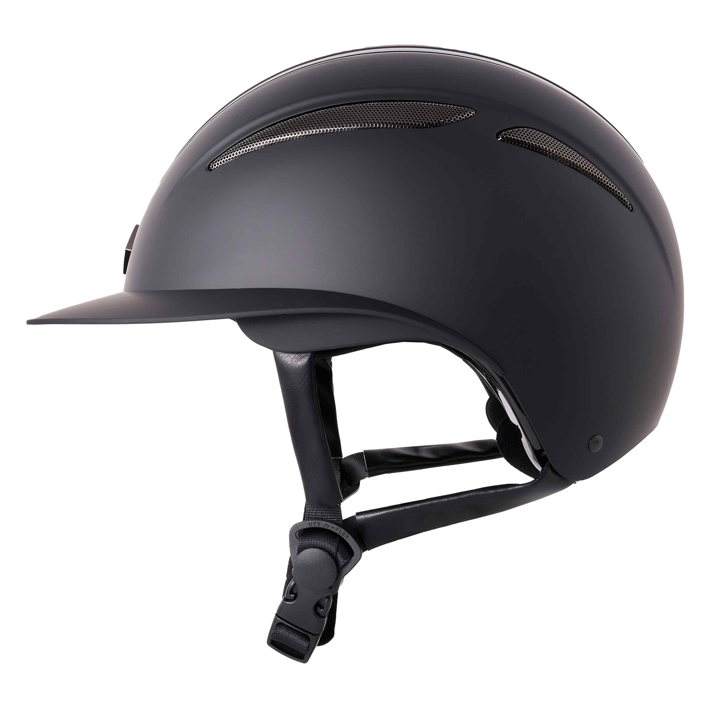 Imperial Riding Ridhjälm Olania Deluxe big visor Svart - 2