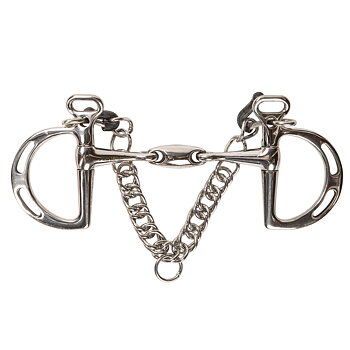 Metalab Double Jointed Kimblewick Bit, 14 mm