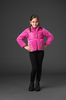 Equipage Junior Sophia Vinter Ridtights med Fullgrip - Svart