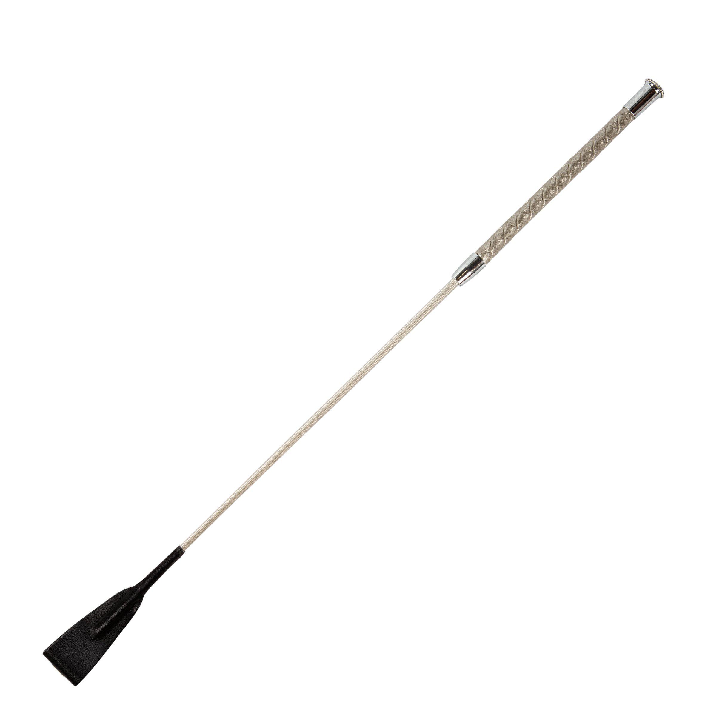 Källquist Equestrian Ridspö Med Kristalltopp - Silver