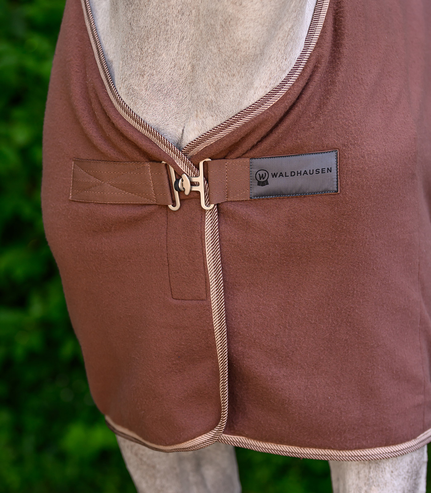 Waldhausen ECONOMIC fleece rug - mocca - 2