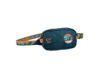 Non-Stop Dogwear Trail Quest Bauchtasche Rachel Pohl - Teal/Oak