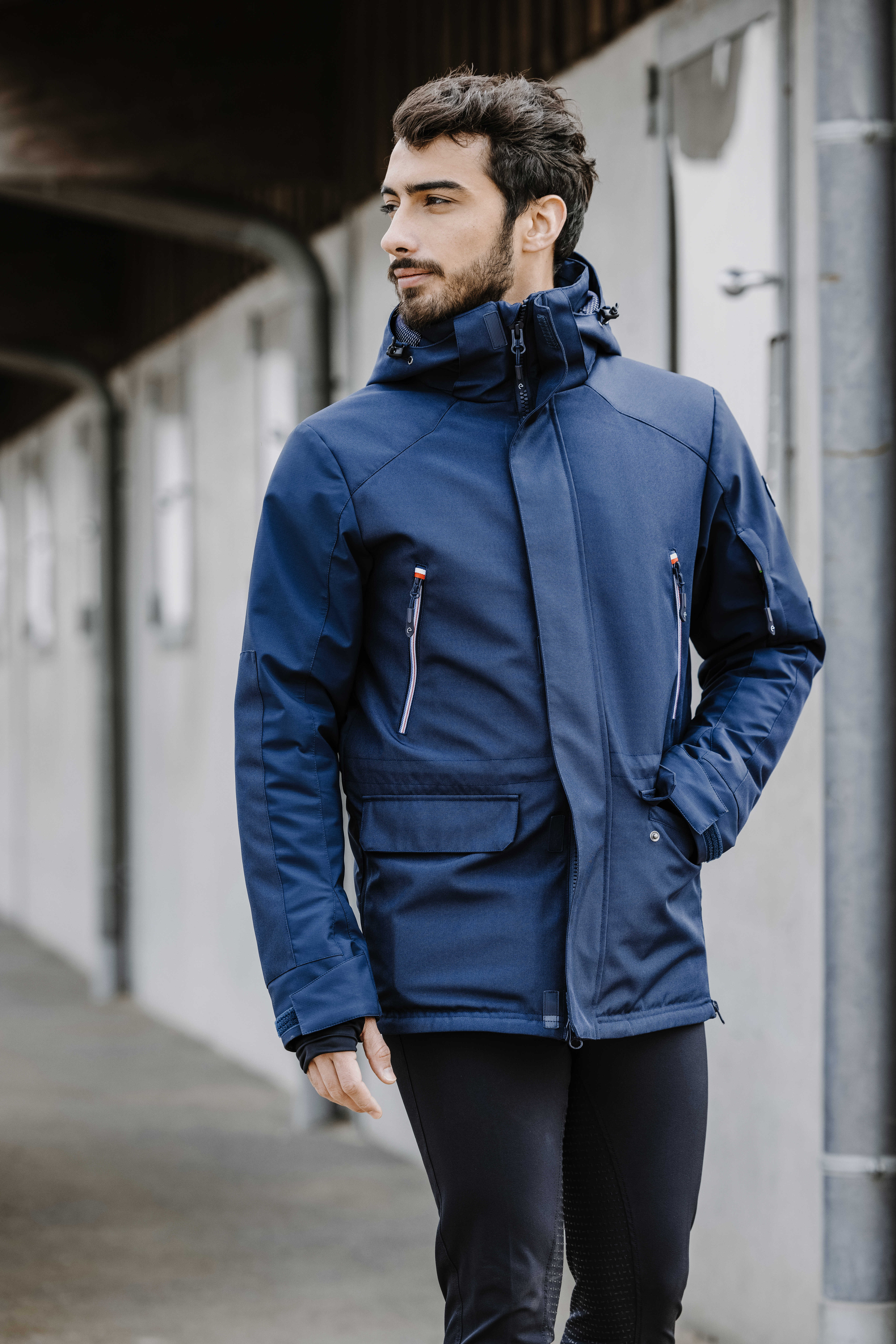 Equitheme Alex Parka Navy blue