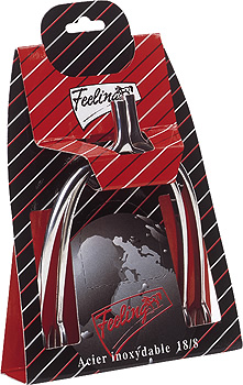 FEELING 'Prince Of Wales' Sporrar i Rostfritt Stål (Ladies size, Neck : 20 mm)