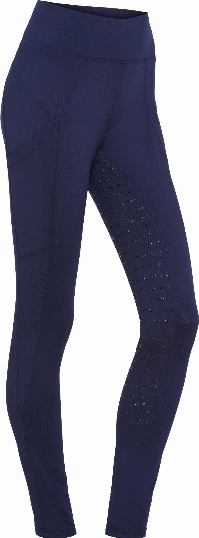 Equipage Vanda Fullgrip Ridtights - Navy (XS)