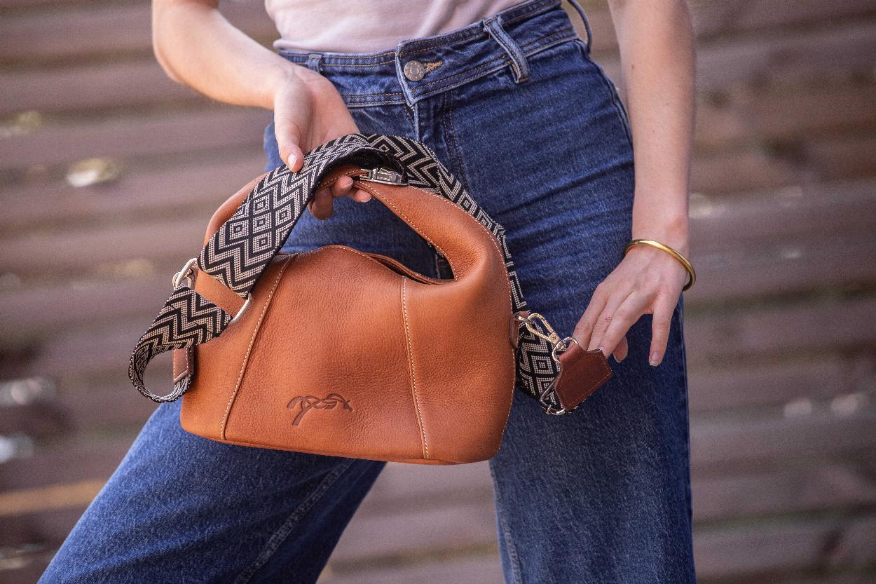 Penelope Agathe Handväska Cognac