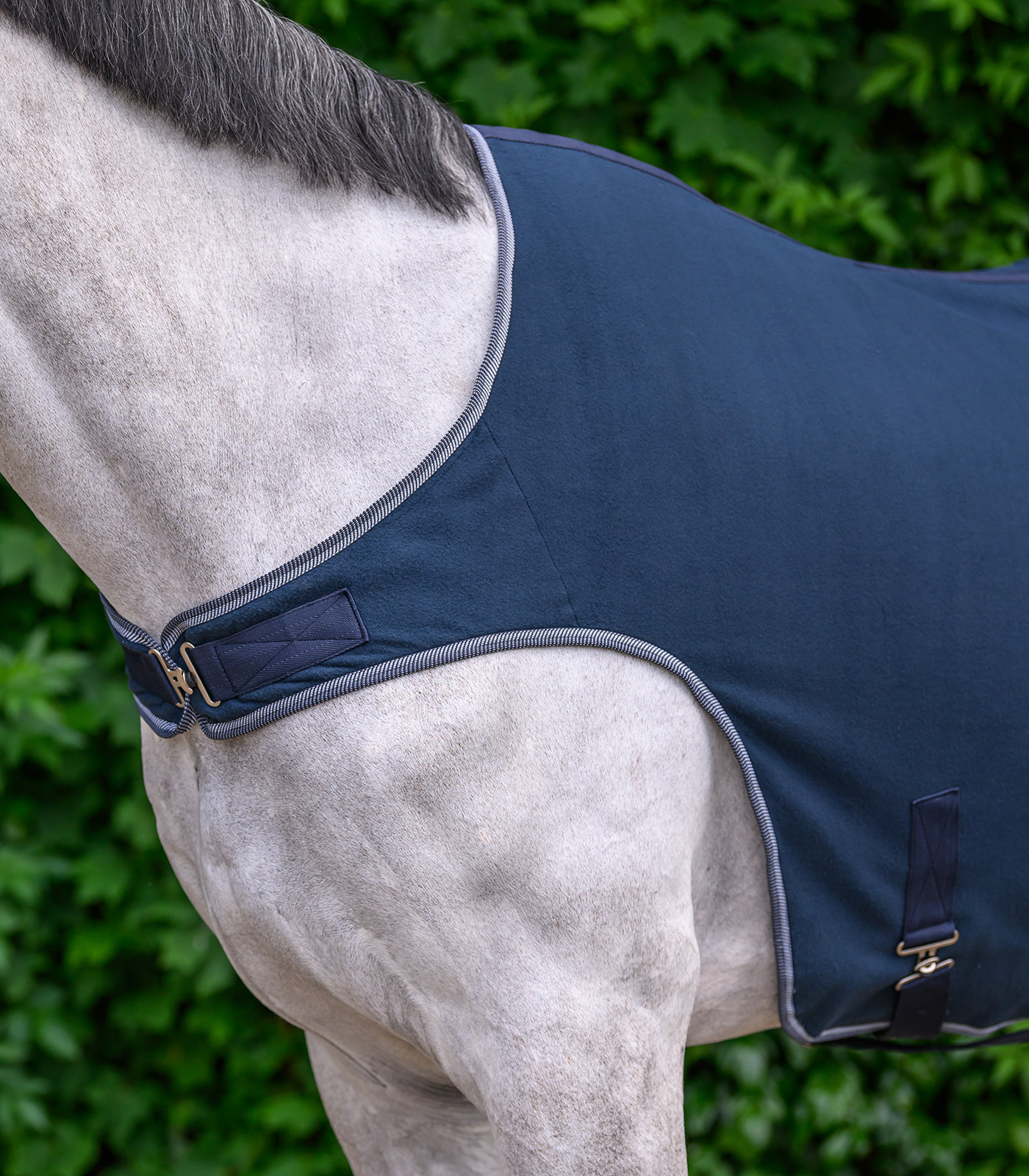 Waldhausen ECONOMIC fleece horse walker rug - night blue - 3