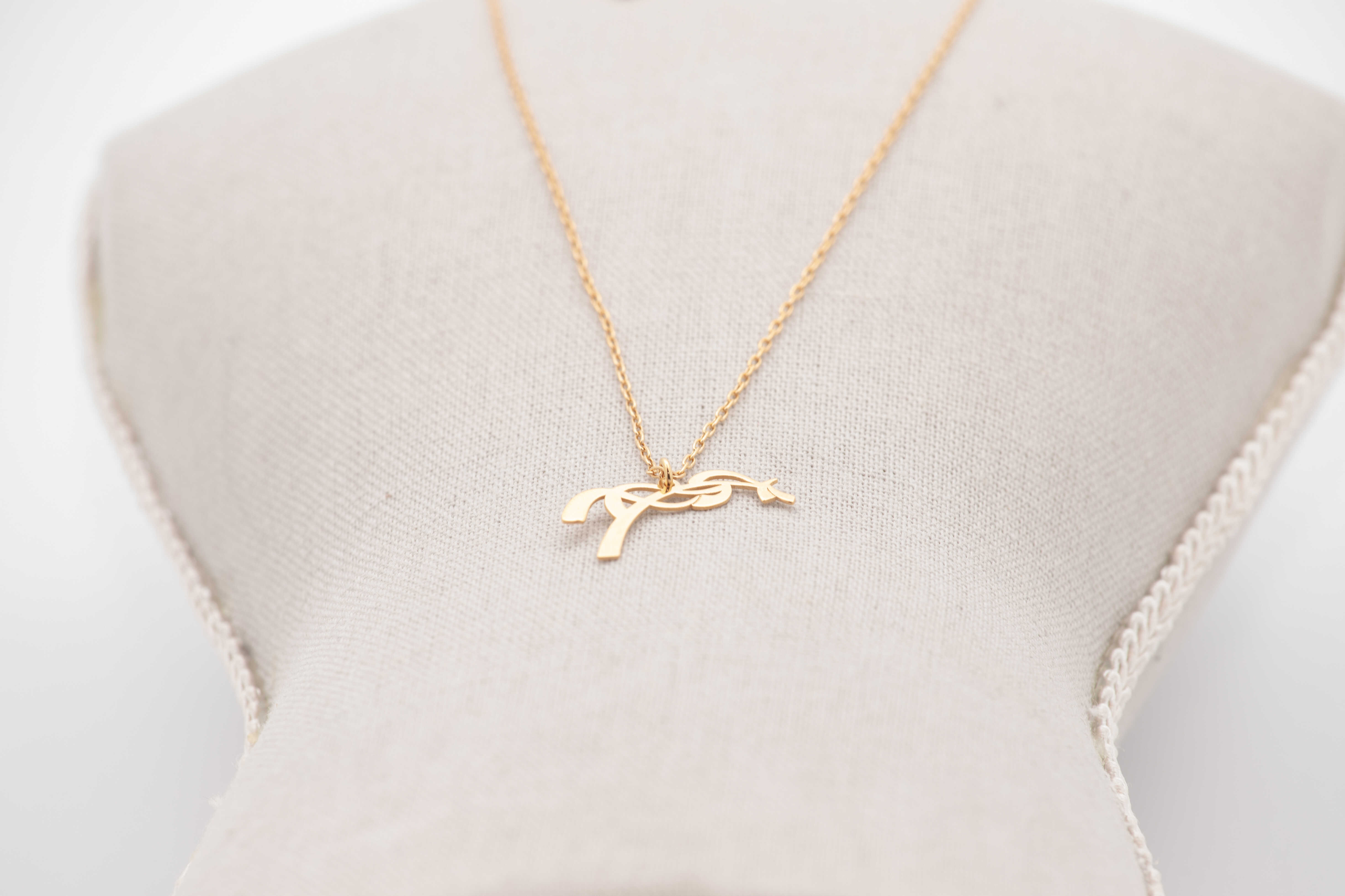 Pénélope Angèle Necklace Golden - 9