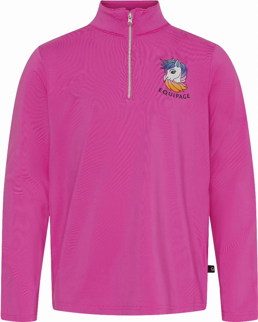 Equipage Junior Valentina Långärmad Tröja - Phlox Pink (92)