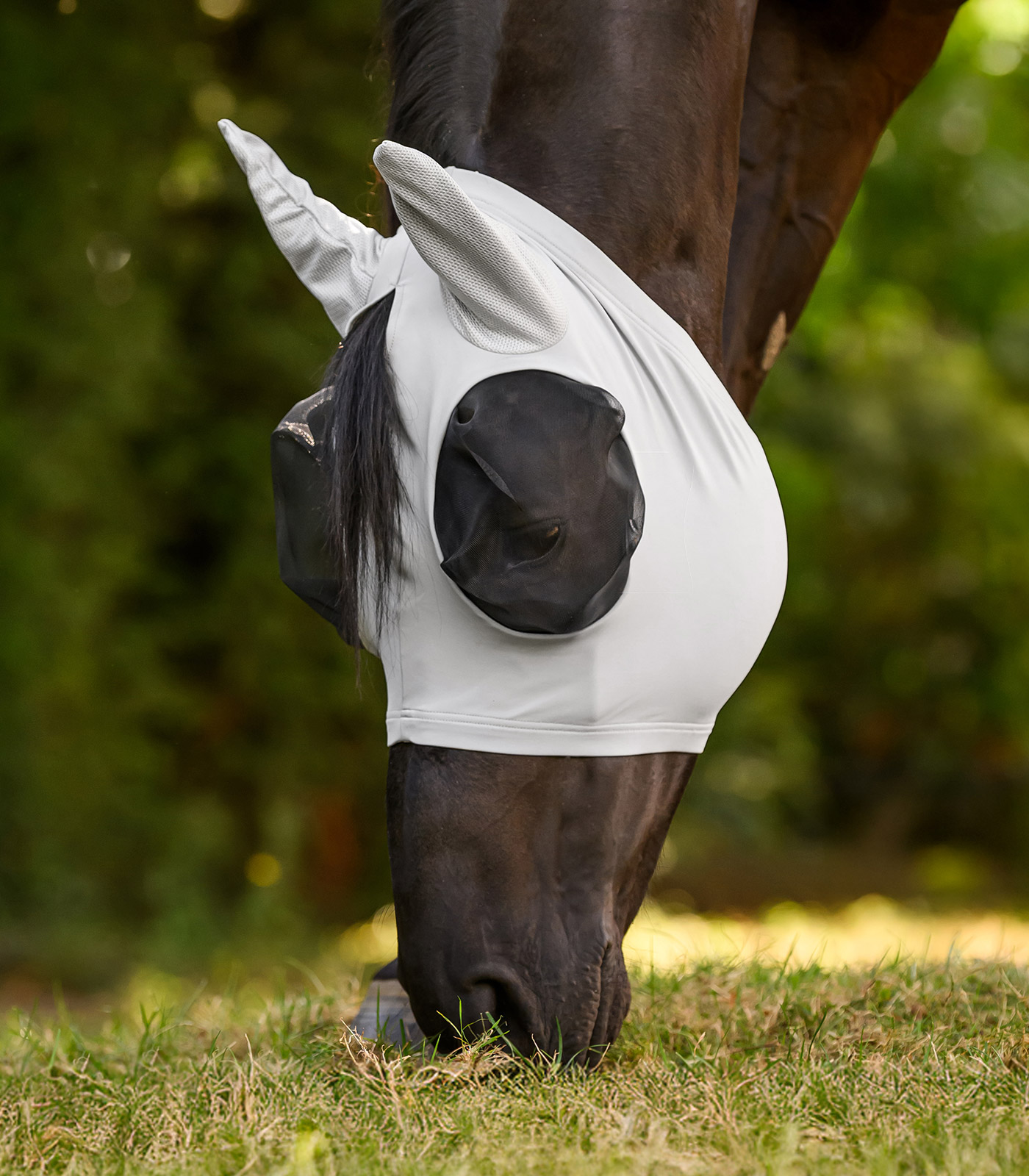 Waldhausen Puck Flex fly mask - silver grey - 5