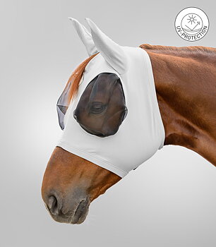 Waldhausen Puck Flex fly mask - silver grey
