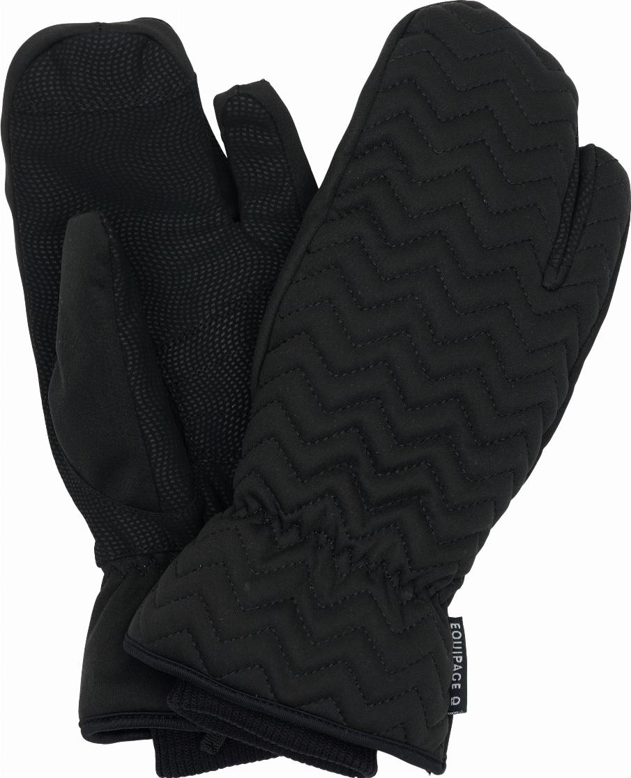 Equipage Verly 3-Finger Gloves - Black