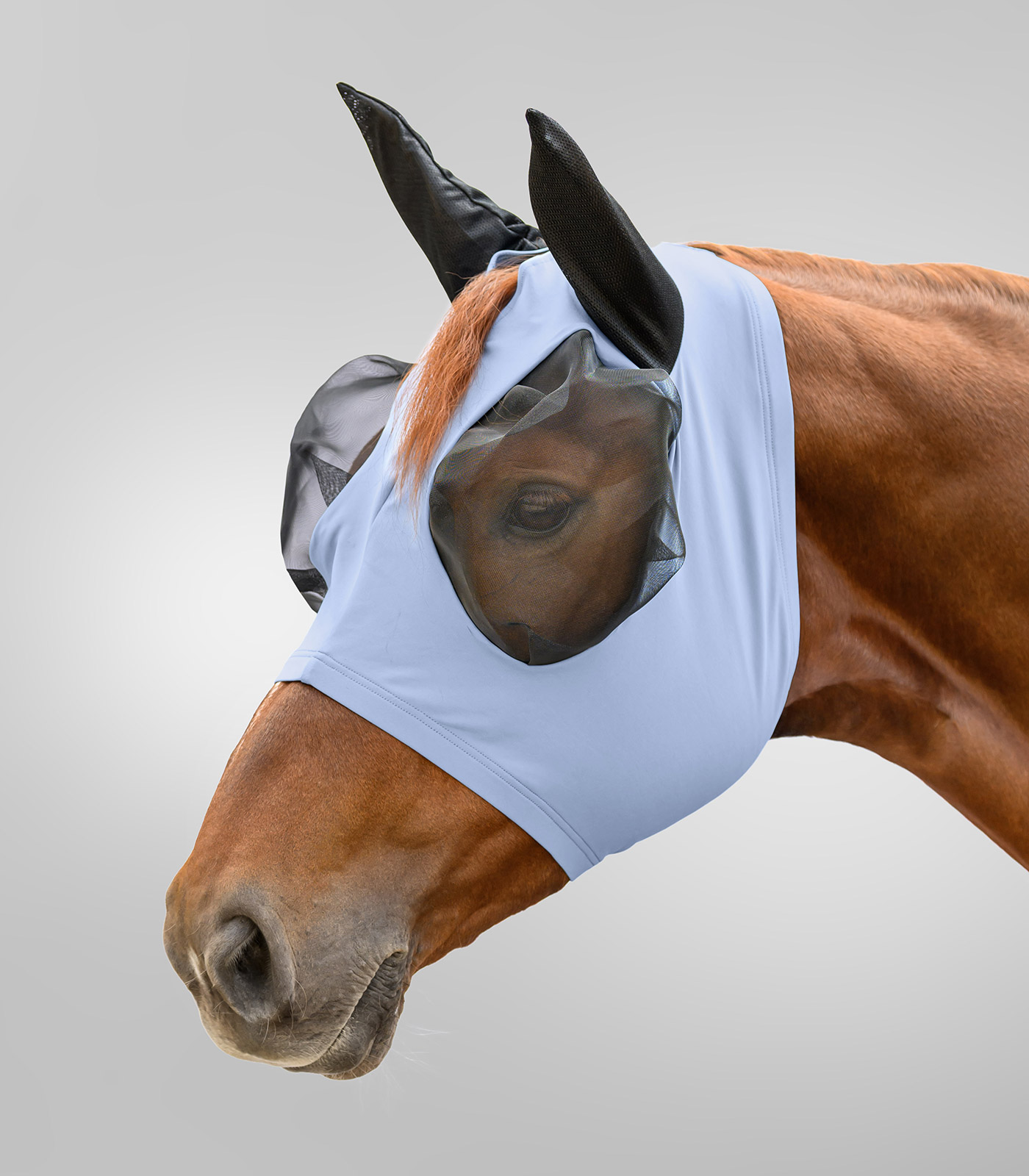 Waldhausen Puck Flex fluemaske - pastellblå - 2