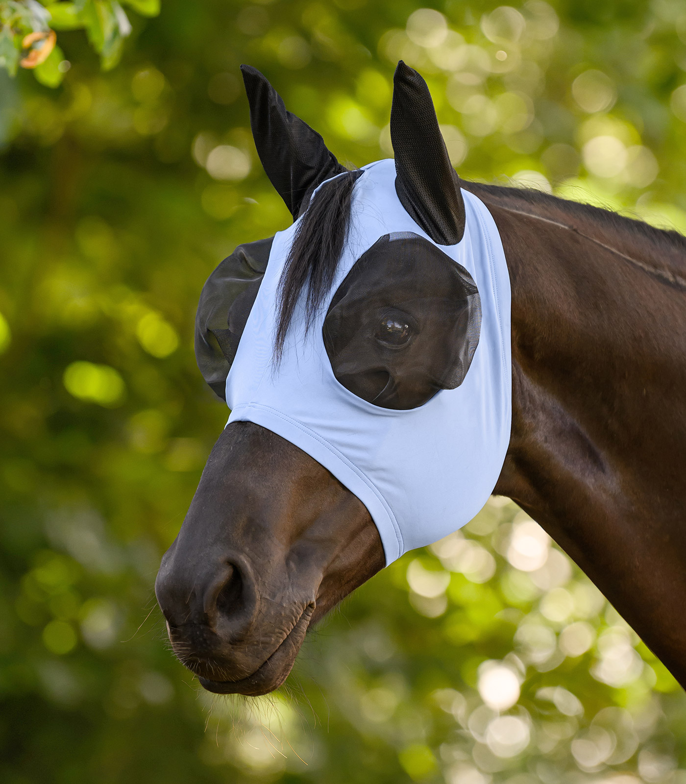 Waldhausen Puck Flex fluemaske - pastellblå - 3