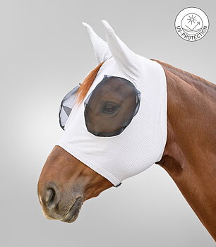 Waldhausen Puck Breath fly mask - silver grey
