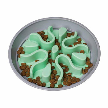 Outward Hound Oh Fun Feedeer Wobble Slo Bowl Mint 