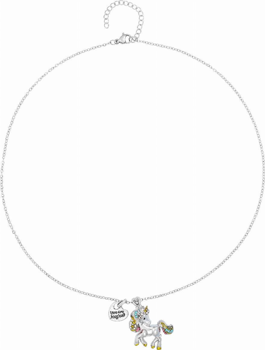 Equipage Unicorn Necklace - Silver