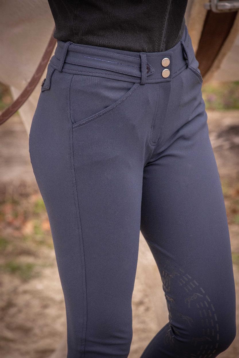 Penelope Elegance Ridbyxor Navy (34)