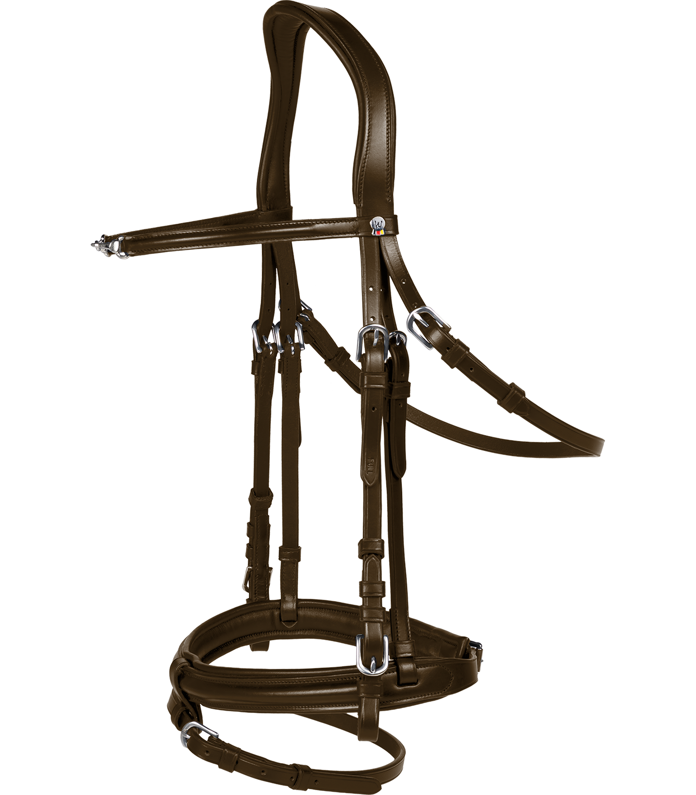 Waldhausen Charmbit Waldhausen X-Line suitset - ruskea